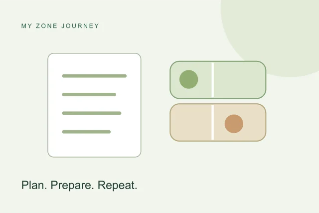 Plan. Prepare. Repeat. — an editorial illustration